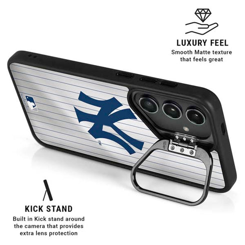 MLB New York Yankees Home Jersey Galaxy S25 Ultra Kickstand Case